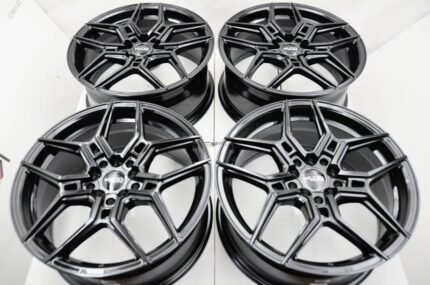 17" Full Black Wheels Rims Scion tC xB Honda Civic Accord Mazda3 CX3 CX5 Eclipse