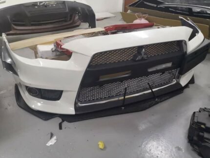 Lancer Evo X/Inspira Front bumper with bumper lip,Rear bumper a d side skirt

front bumper : 800
rear bumper.  : 650
side skirt.       : 250