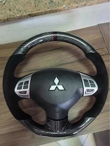 Lancer Carbon Sports Steering Wheel