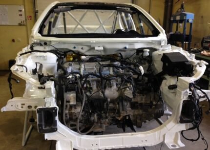 Mitsubishi Lancer Evo X Primed  Shell/Chassis