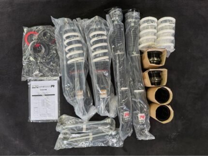 Brand new in stock! HKS HIPERMAX R FL5 coilovers for Lancer Sedans, Civic Type R with full-tap suspension error cancel and pillow balls.

comes with a suspension error canceller with front pillow.
30-stage damping, spring rate 14kg front and rear
With stabilizer link and helper spring